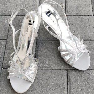 Brown's Sparkle Heeled Sandals